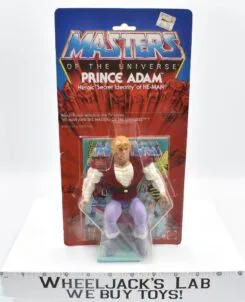 Prince Adam 1983 He-Man MOTU Masters of the Universe Mattel Figure