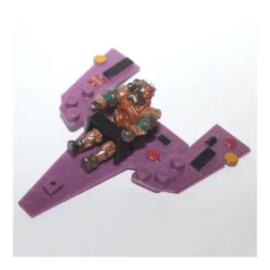 Megahert Computer Warriors figure with Attack Flight Interceptor PC board