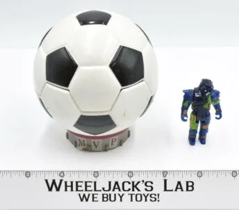 Soccer Ball Computer Warriors 1989 Vintage Mattel 