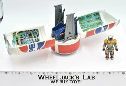 Gridd Pepsi Can Hyper Hover Jet Computer Warriors 1989 Vintage Mattel 