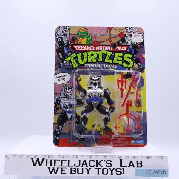 Chrome Dome Teenage Mutant Ninja Turtles TMNT 1991 Playmates