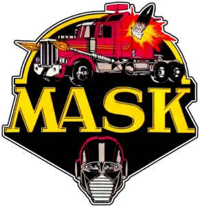 M.A.S.K. Animated Series 1985-1986 logo