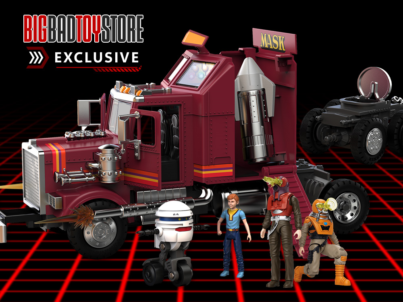 2025 Big Bad Toy Store M.A.S.K. Mobile Defense Unit with Matt, Bruce, Scott, and T-Bob