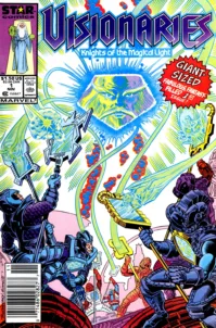 Visionaries: Knights of the Magical Light Star Comics Issue #1 cover