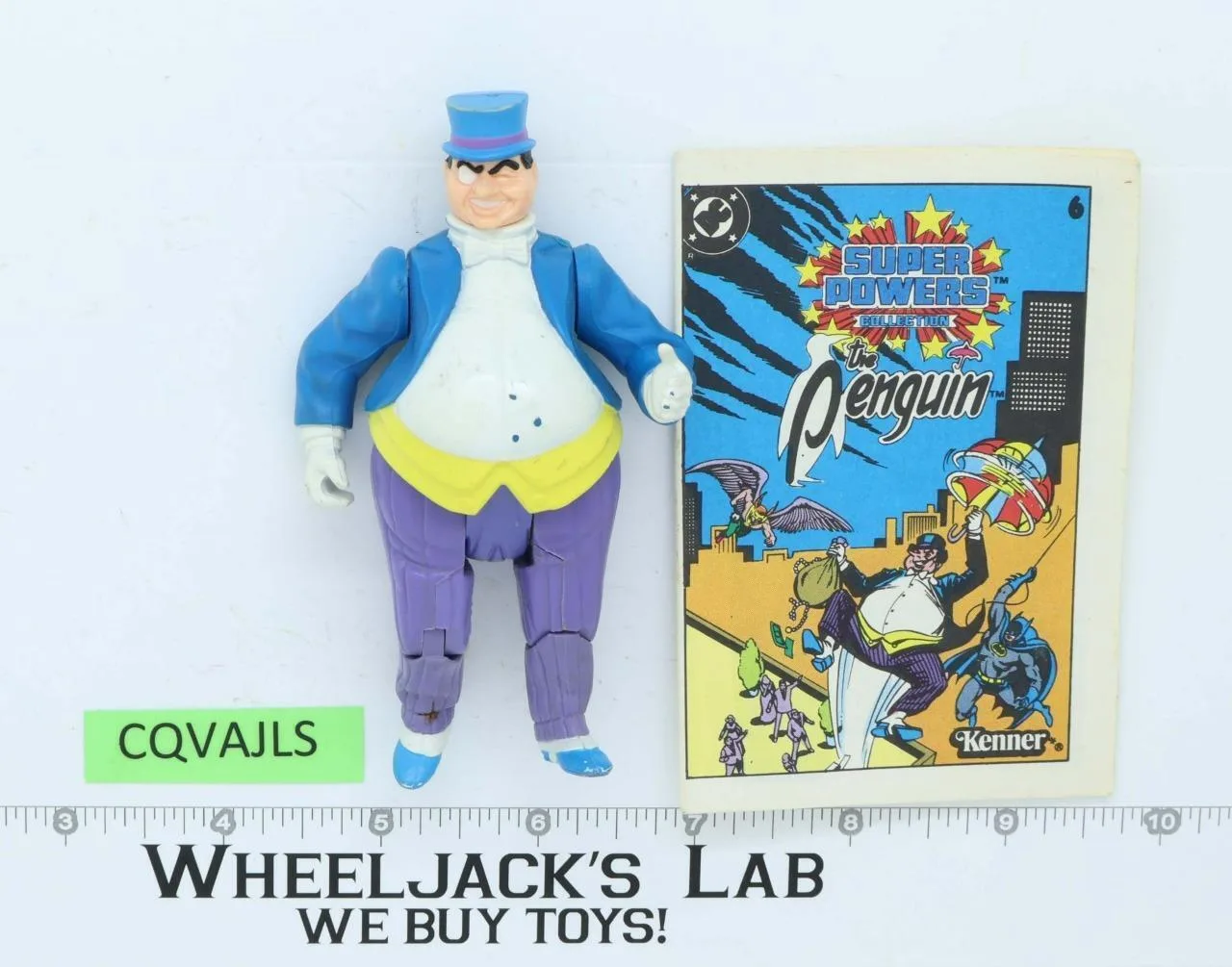 オールドケナー　SUPER POWERS　ペンギン The Penguin Super Powers 1985 Kenner Vintage Action Figure