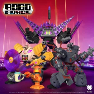 Robo Force Nacelle Wave 2 bundle of Hun-Dred, Detonator, Sentinel, and CRMGN