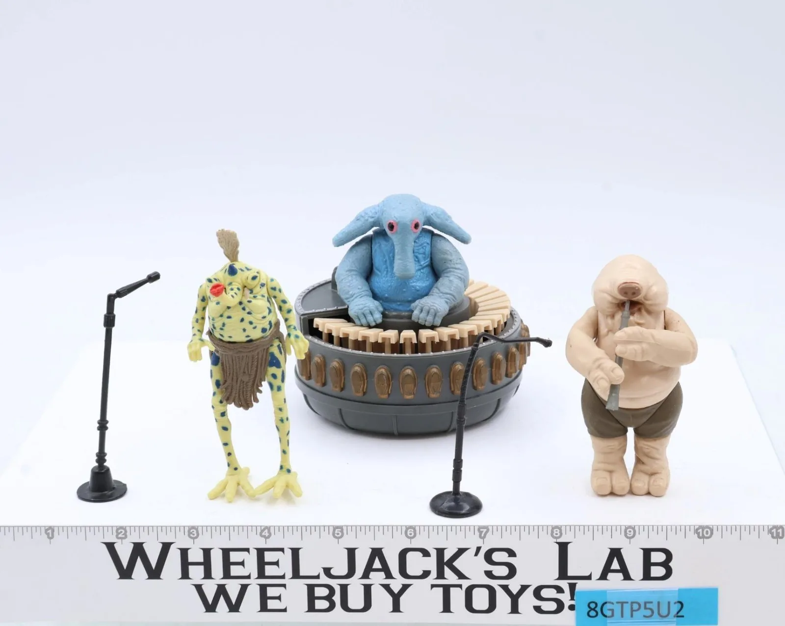 Sy Snootles & Max Rebo Band 100% Complete Star Wars 1983