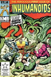 Inhumanoids issue 1 Star comics cover