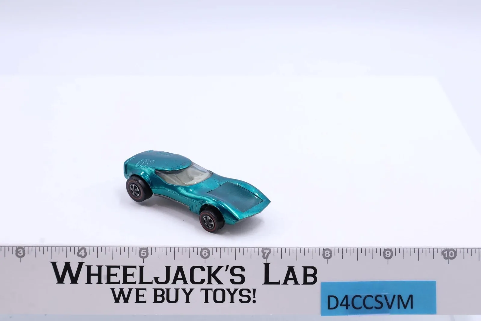 HotWheels Torero 1968 ホットウィール　ヴィンテージ　US製 Torero Aqua Hot Wheels 1968 Mattel Vintage Redline RL White