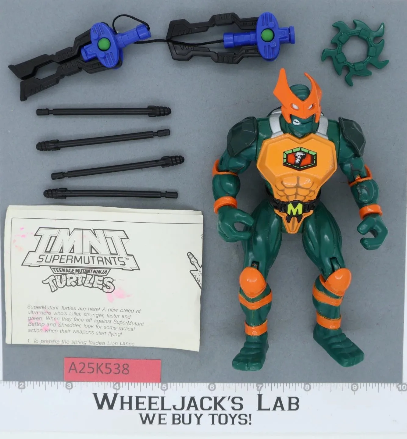 Supermutant Michaelangelo 100% Complete Teenage Mutant Ninja