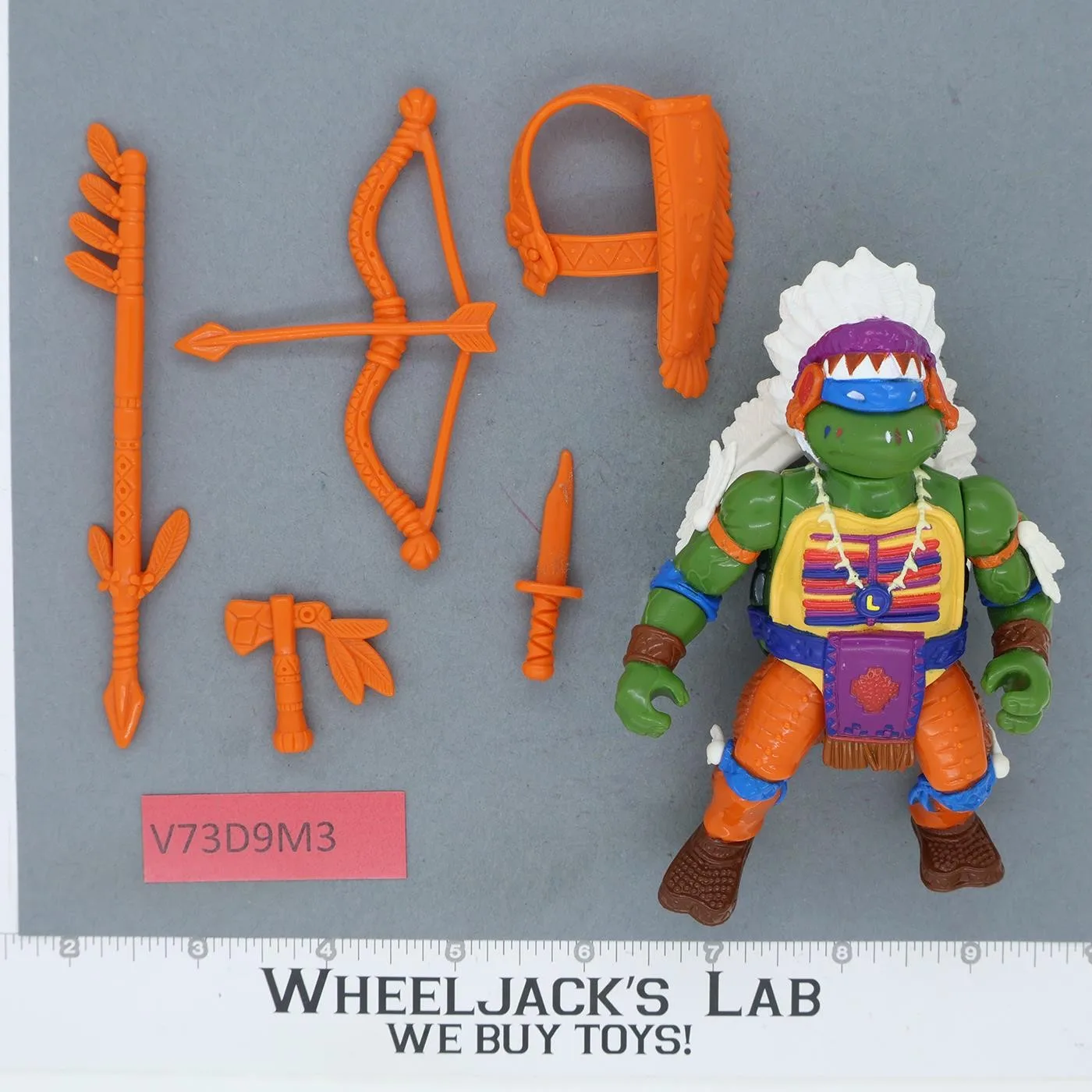 Chief Leo 100% Complete Teenage Mutant Ninja Turtles TMNT