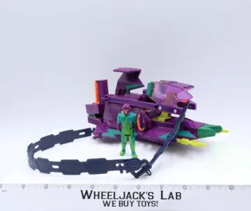 Jackal Raider W/ General Plague Sky Commanders 1987 Kenner Vehicle