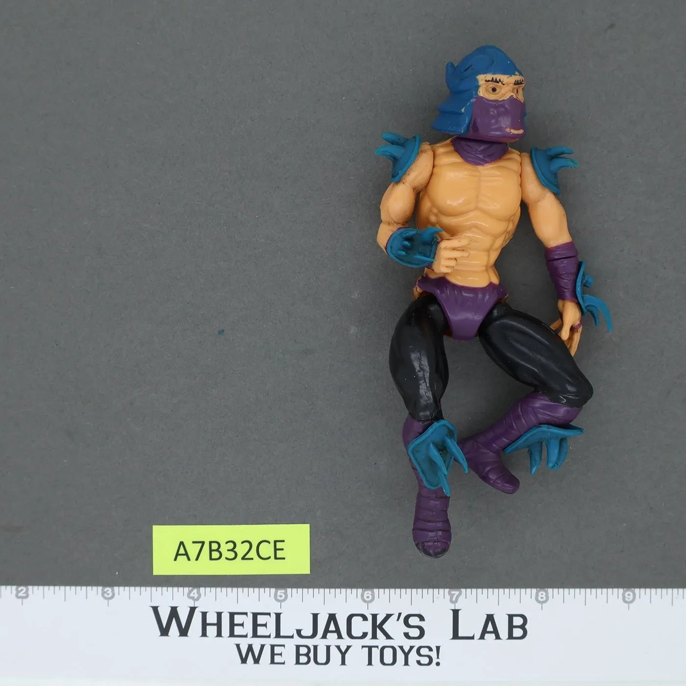 Shredder HARD HEAD Teenage Mutant Ninja Turtles TMNT 1988 Playmates Vintage