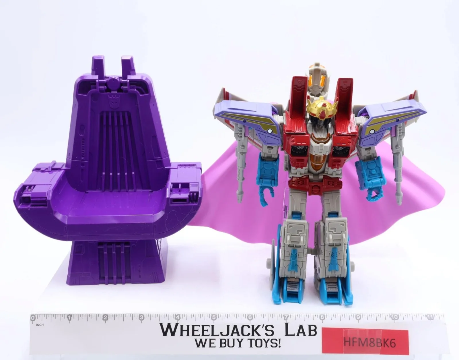 Coronation Starscream 100% Complete Transformers Studio Series 2022 Hasbro