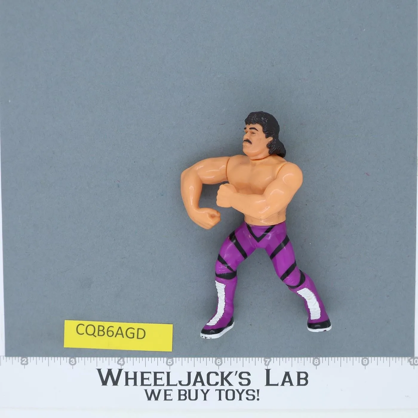 Ravishing Rick Rude 100% Complete WWE WWF Wrestling 1991 Hasbro Action Figure