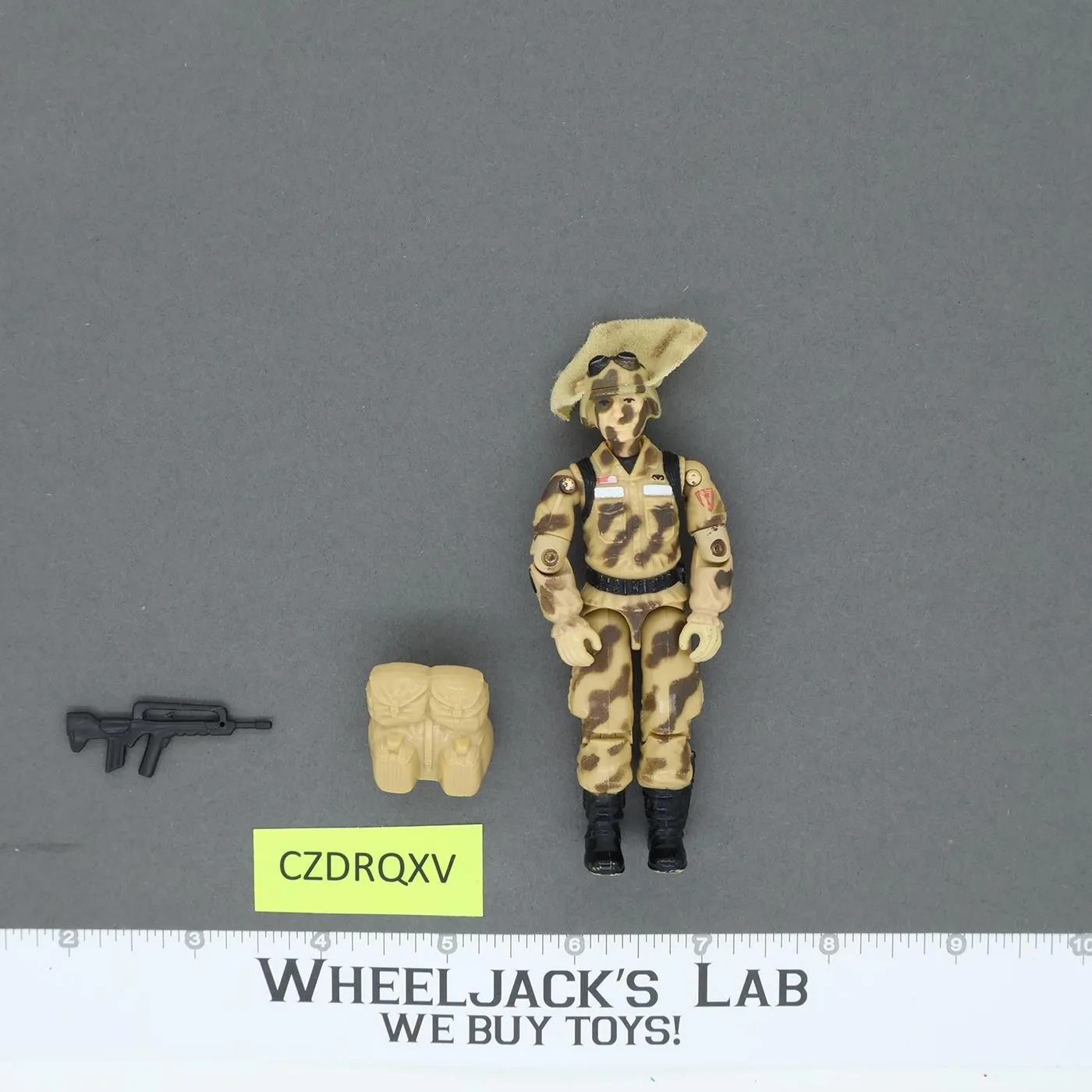 Dusty V1 G.I. Joe 1985 Hasbro Vintage Action Figure