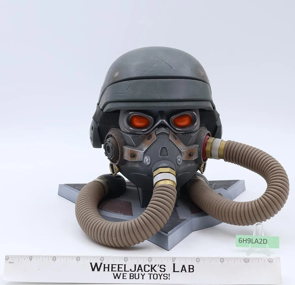 Helghast Gas Mask Helmet Bust Storage Killzone 3 2010 Sony Video Games