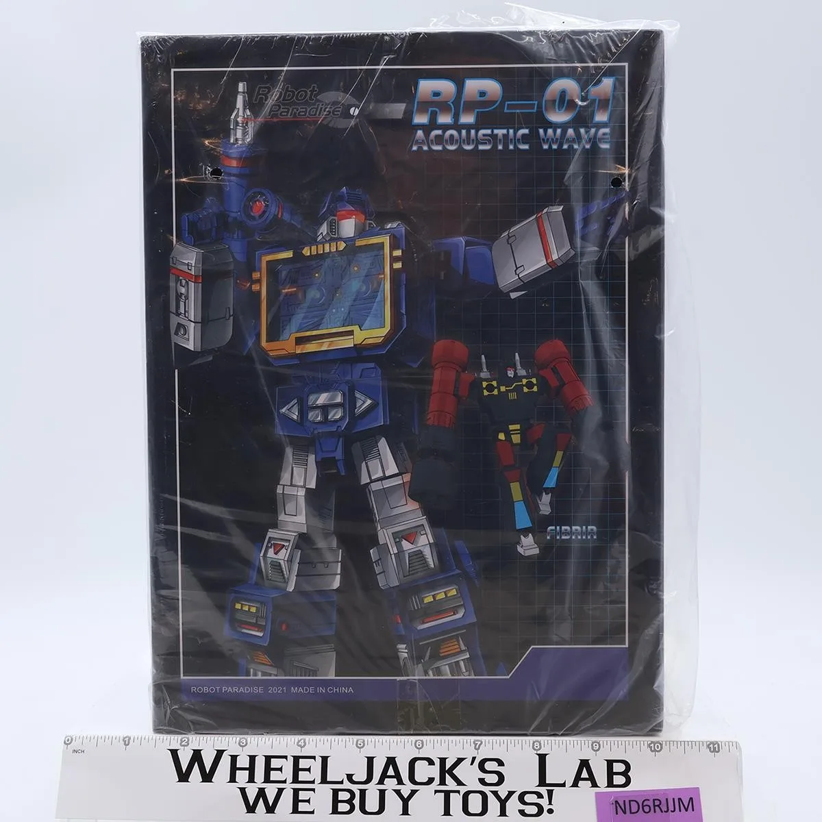 RP-01 Acoustic Wave Third Party 2021 Robot Paradise Action Figure NEW SEALED