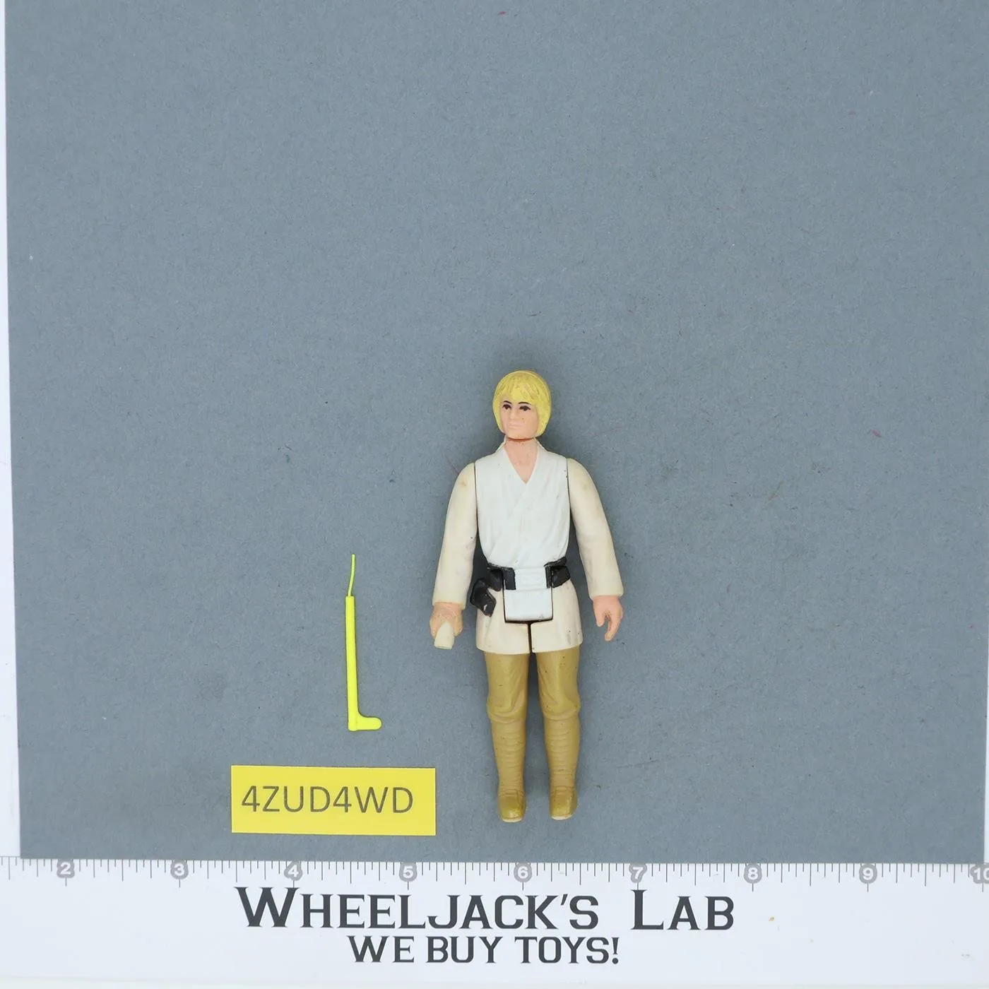 Luke Skywalker Farmboy 100% Complete Star Wars 1977 Kenner Figure NO REPRO