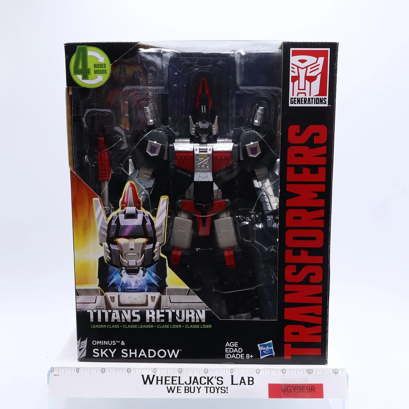 Ominus & Sky Shadow Transformers Titans Return 2016 Hasbro Action Figure NEW MIB