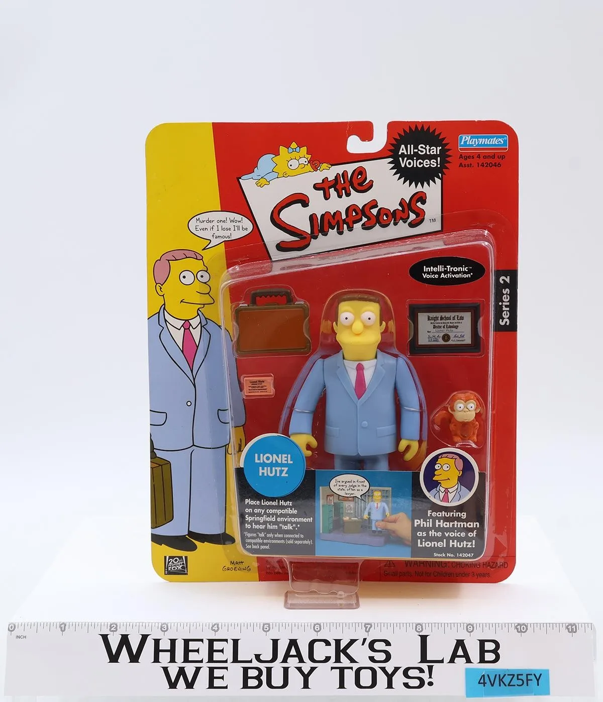 Lionel Hutz Series 2 The Simpsons Playmates All-Star Voices Figure NEW MOSC