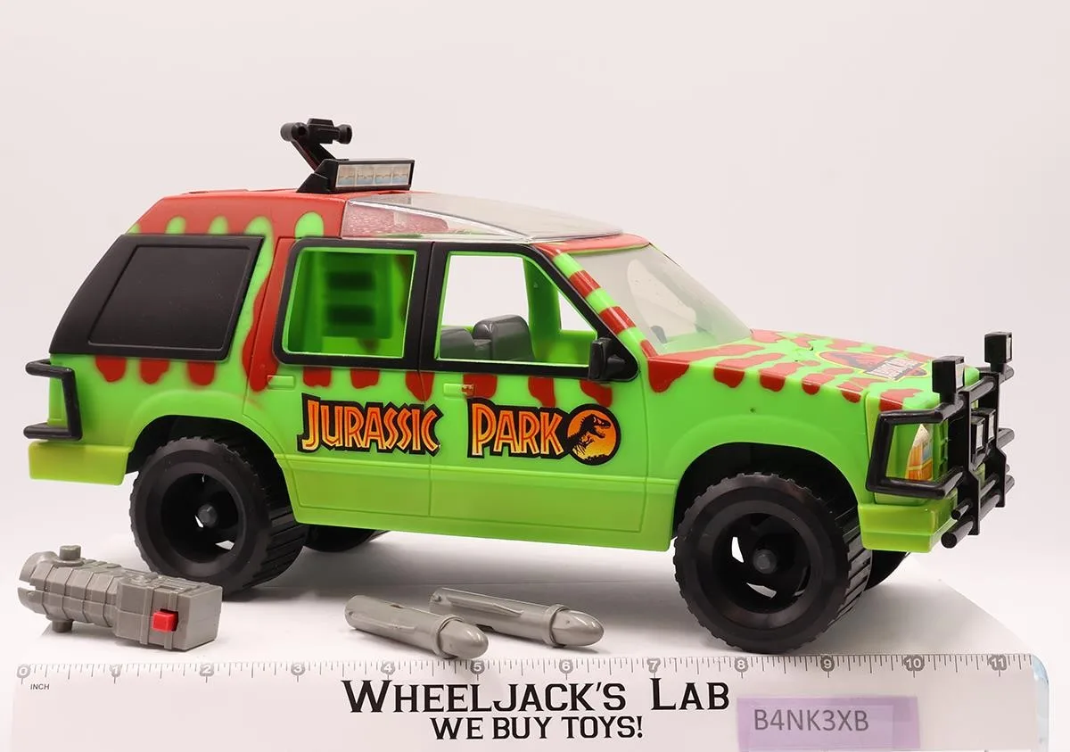 Jungle Explorer Jeep Complete Jurassic Park The Lost World 1993 Kenner Vehicle