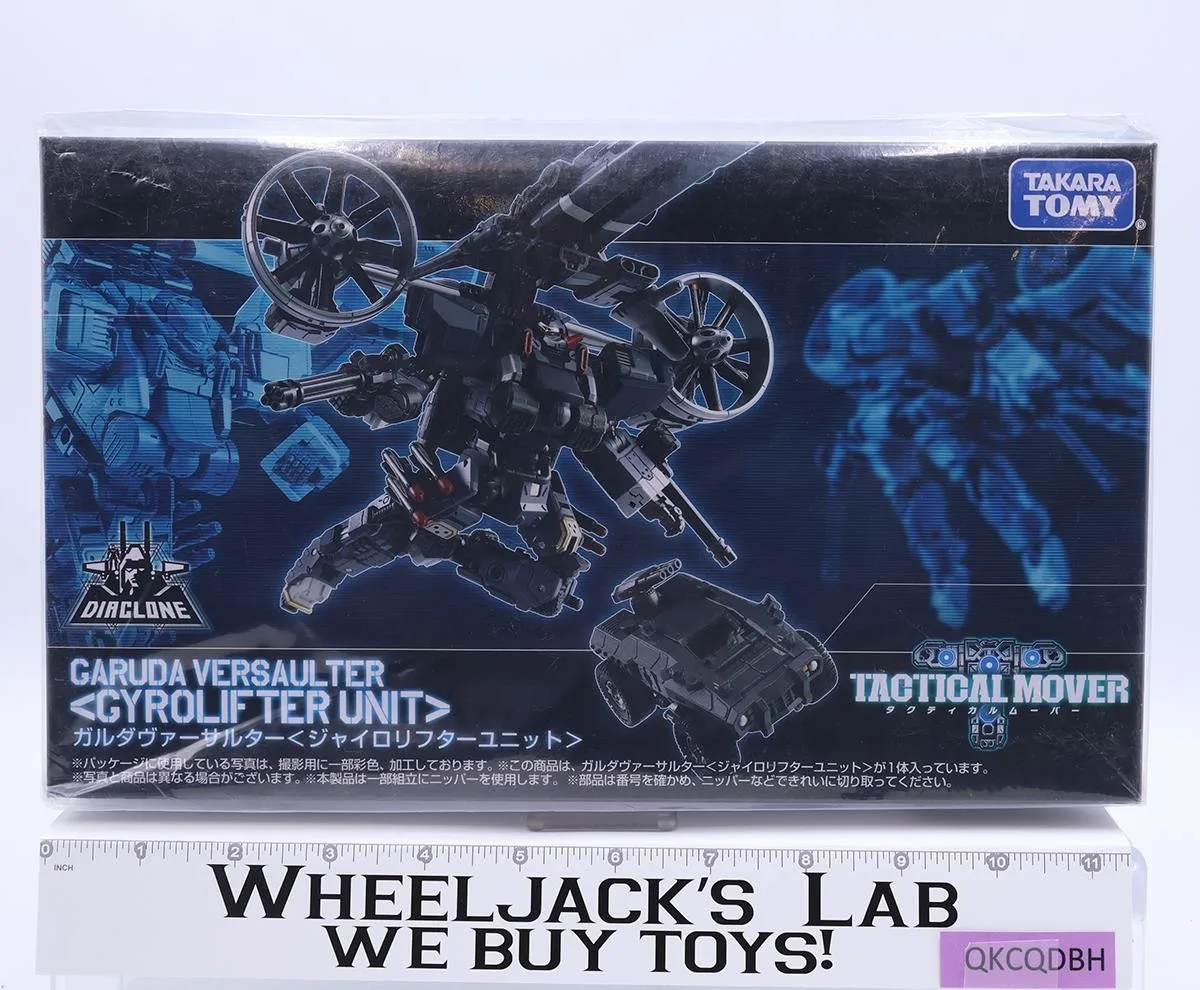 Garuda Versaulter Gyrolifter Unit Diaclone Tactical Mover Takara NEW SEALED