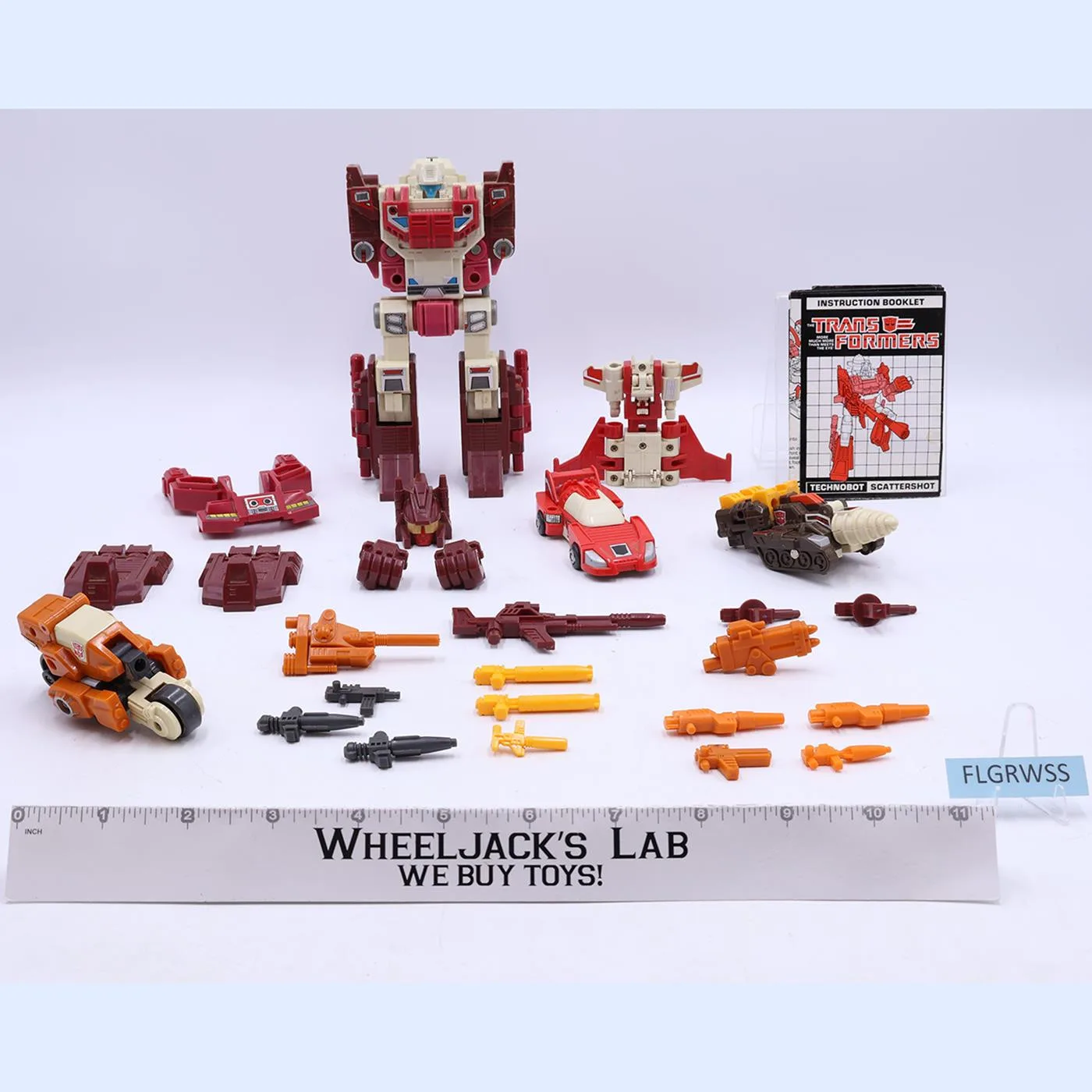 Computron 100% Complete Vintage 1987 G1 Transformers Hasbro Action Figure