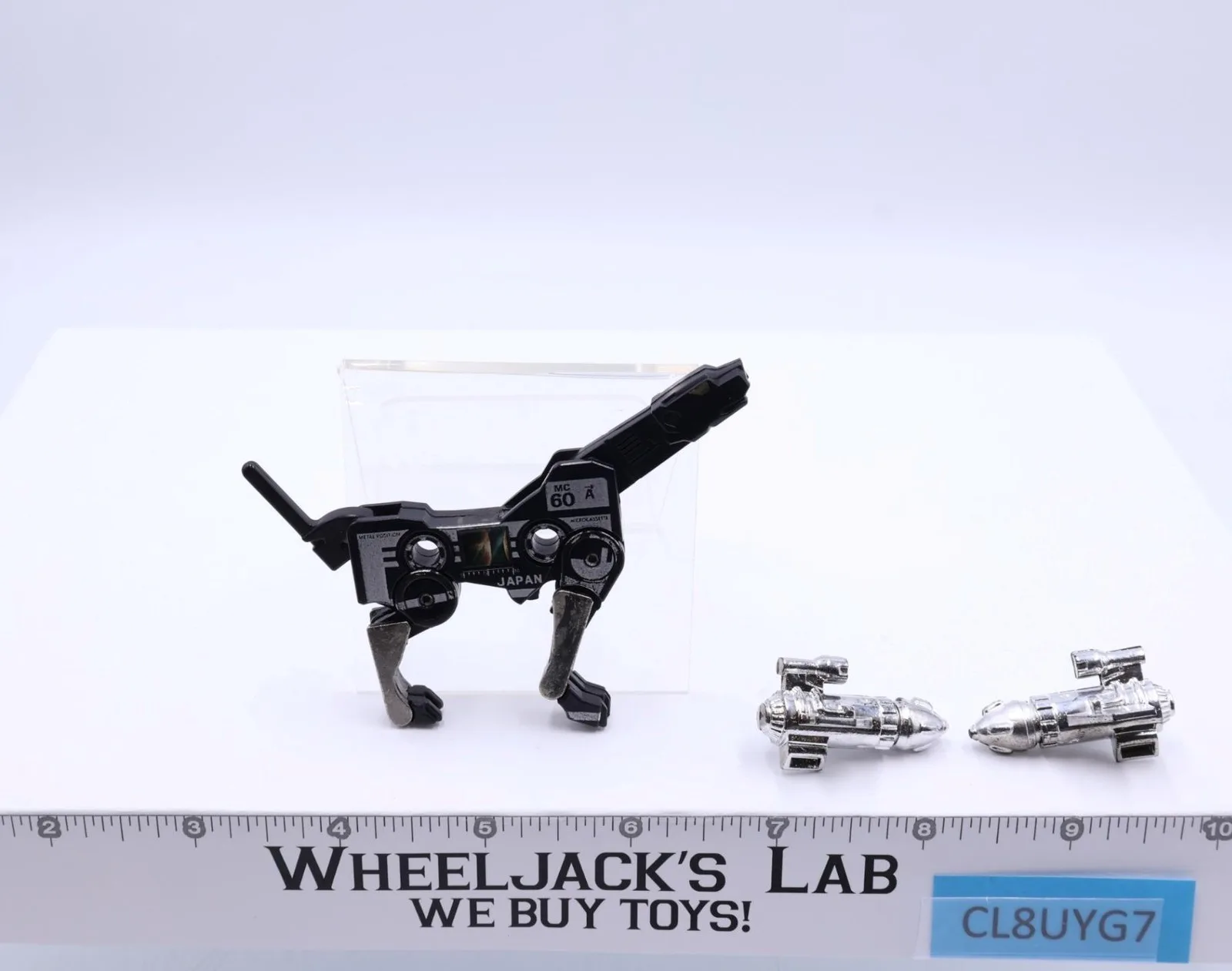 Ravage Cassette 100% Complete Vintage 1985 G1 Transformers Hasbro Action Figure