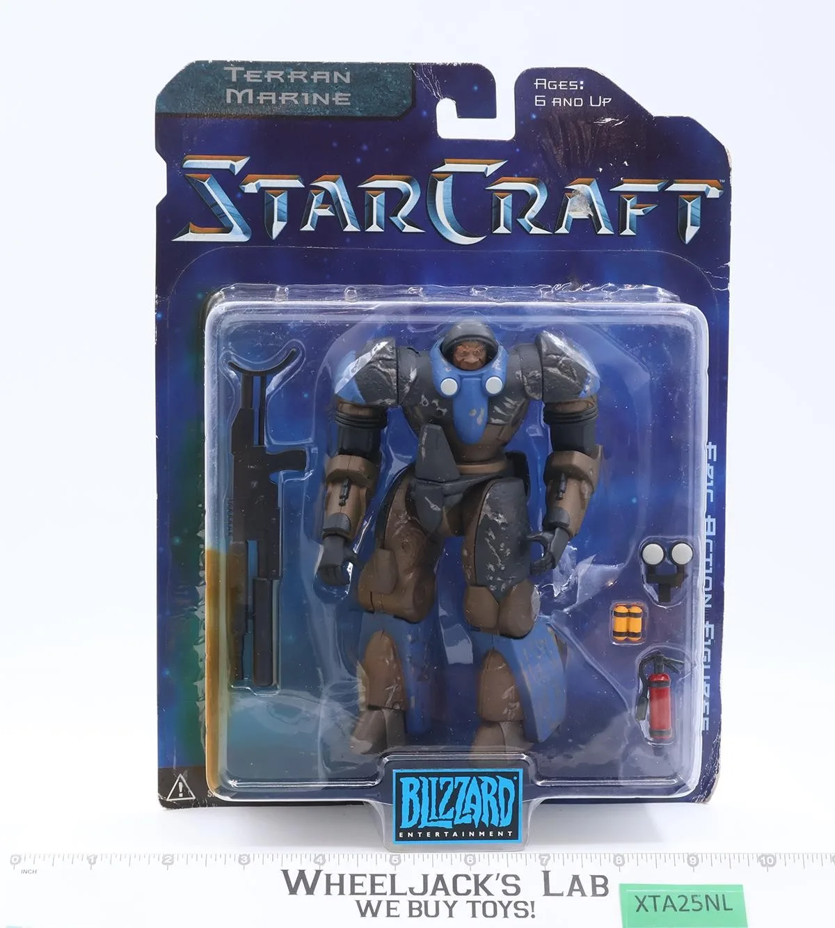 Terran Marine Starcraft Collection 1 1997 DC Unlimited Action Figure NEW SEALED