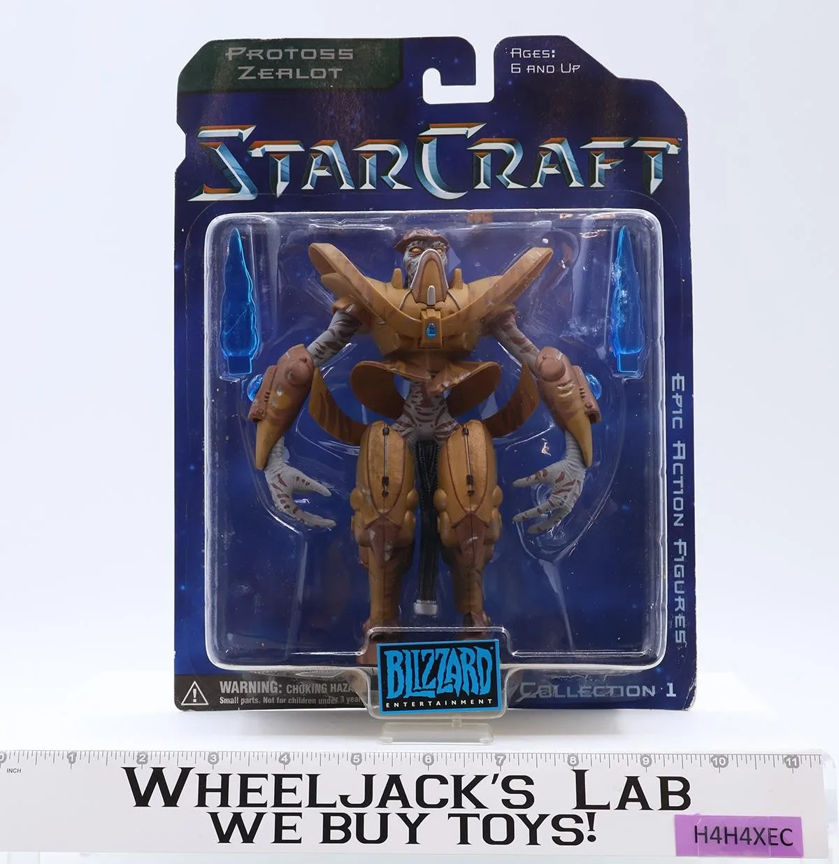 Protoss Zealot Starcraft Collection 1 1997 Blizzard Action Figure NEW SEALED
