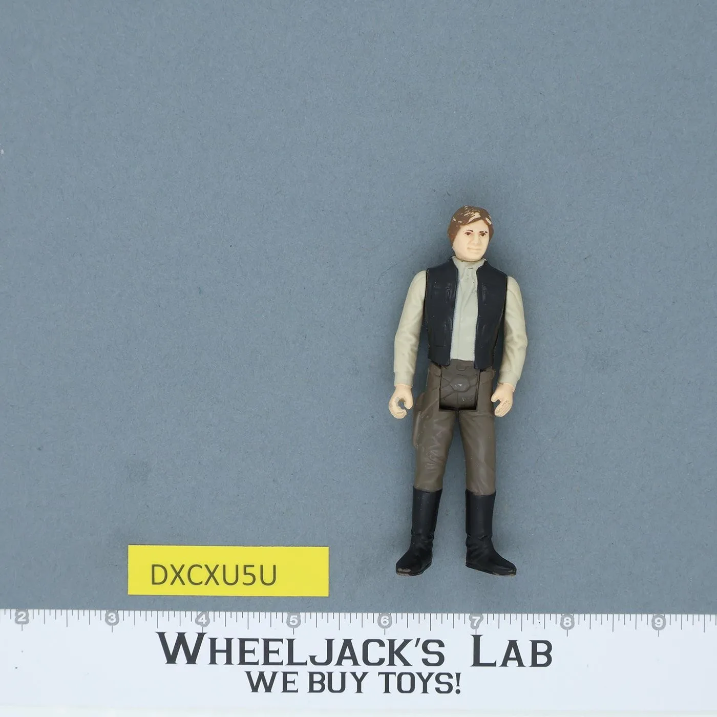 Han Solo Trench Coat Star Wars ROTJ Return of the Jedi 1983 Kenner Action Figure