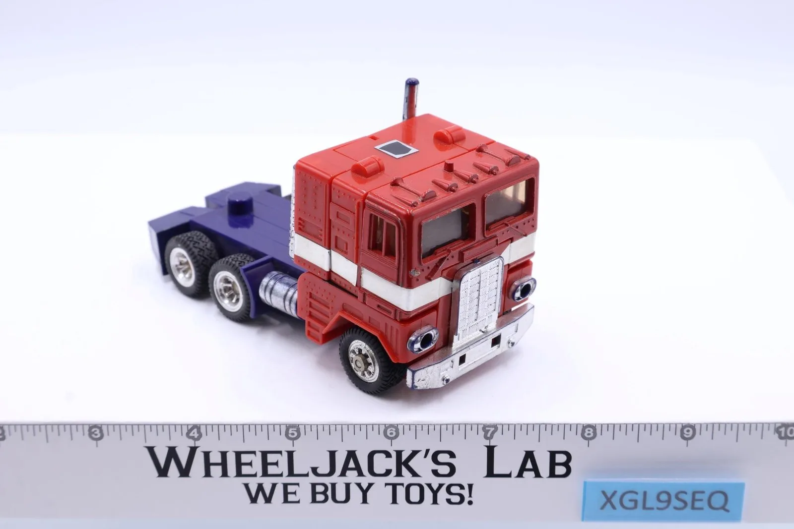 Optimus Prime Cab RT 1985 G1 Transformers Vintage Hasbro BROKEN PIPE