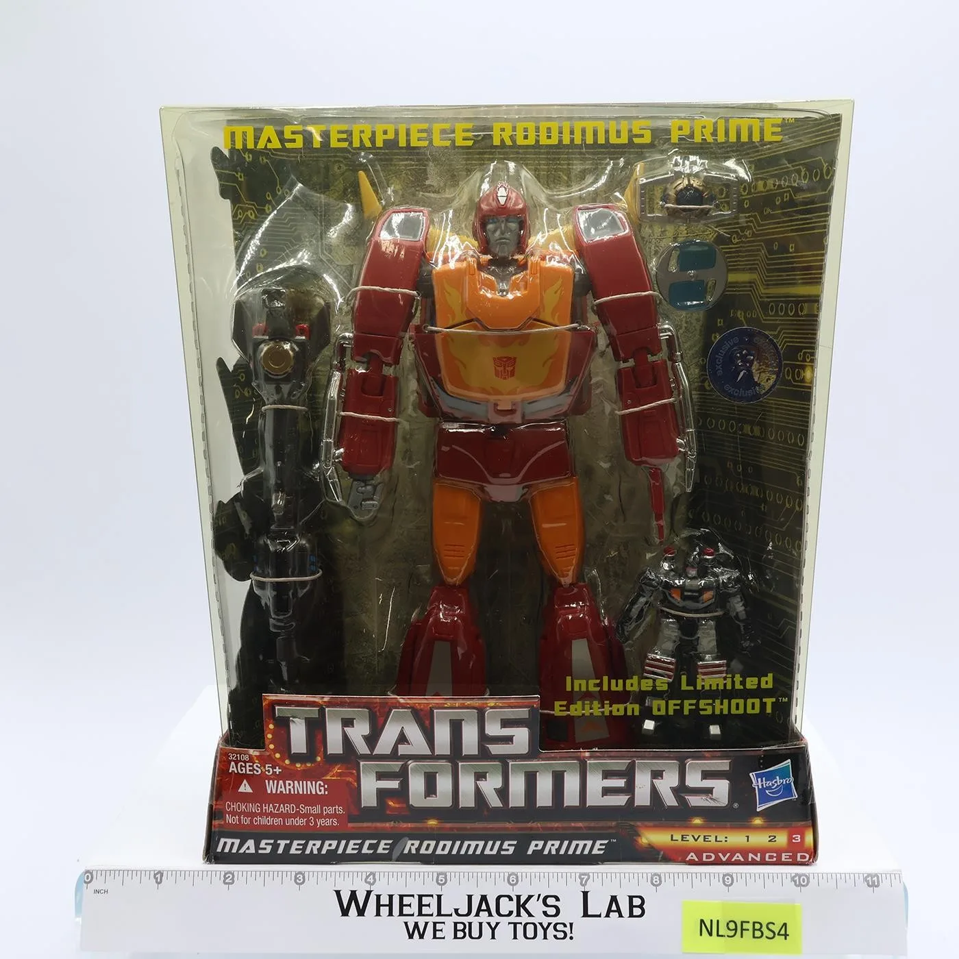 Rodimus Prime Transformers Masterpiece 2011 Hasbro Action Figure NEW SEALED