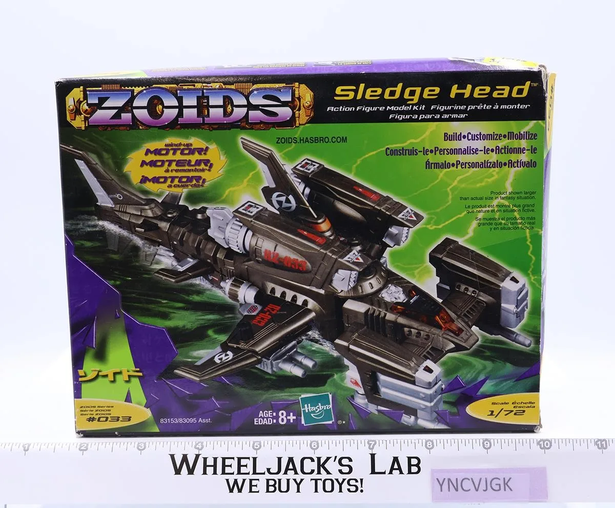 #033 Sledge Head 2002 Hasbro Action Figure Model Kit NEW SEALED