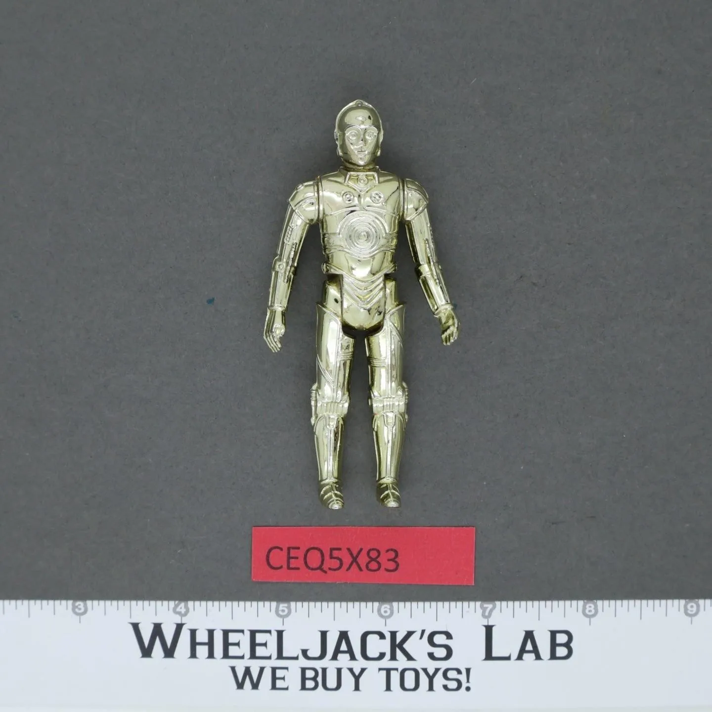 C-3PO 100% Complete Star Wars 1977 Kenner Vintage Action Figure NO REPRO