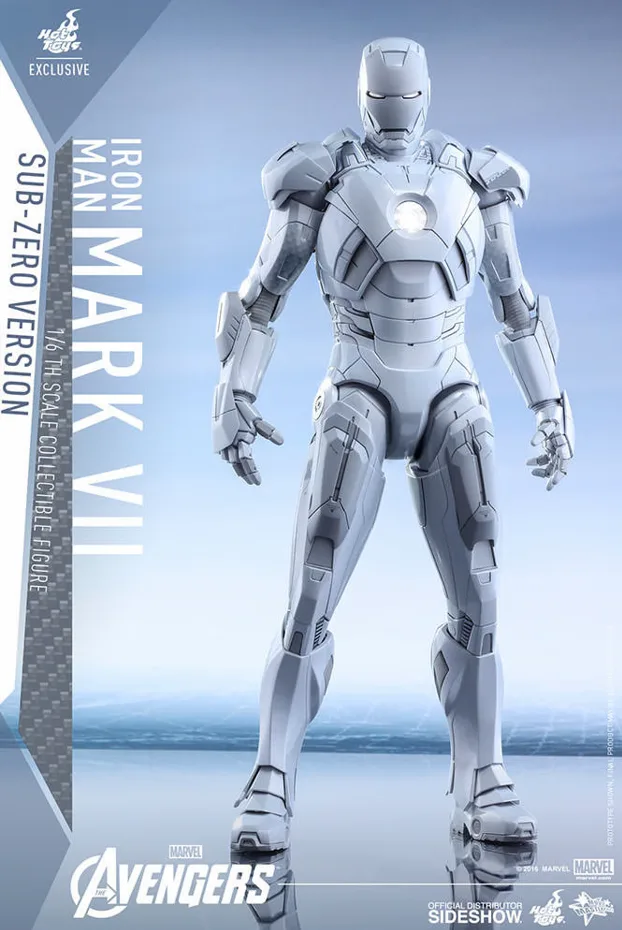 MMS329 Iron Man Mark 7 Sub-Zero Marvel Avengers Hot Toys 1:6 Figure NEW SEALED