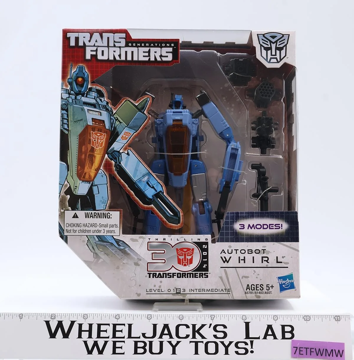 Whirl Transformers Thrilling 30 2013 Hasbro Action Figure NEW SEALED