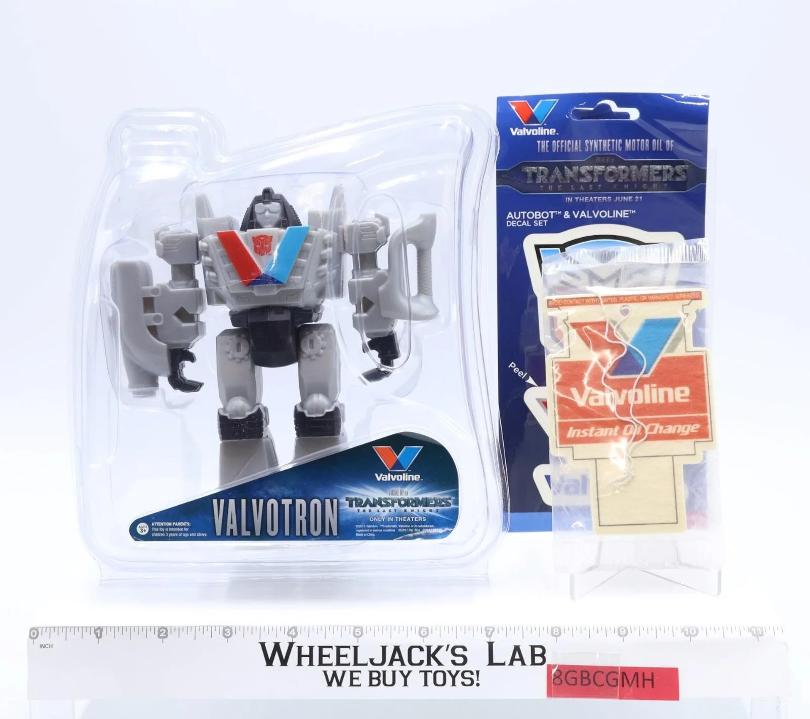 Valvotron Transformers The Last Knight Valvoline 2017 Hasbro Figure NEW MIB