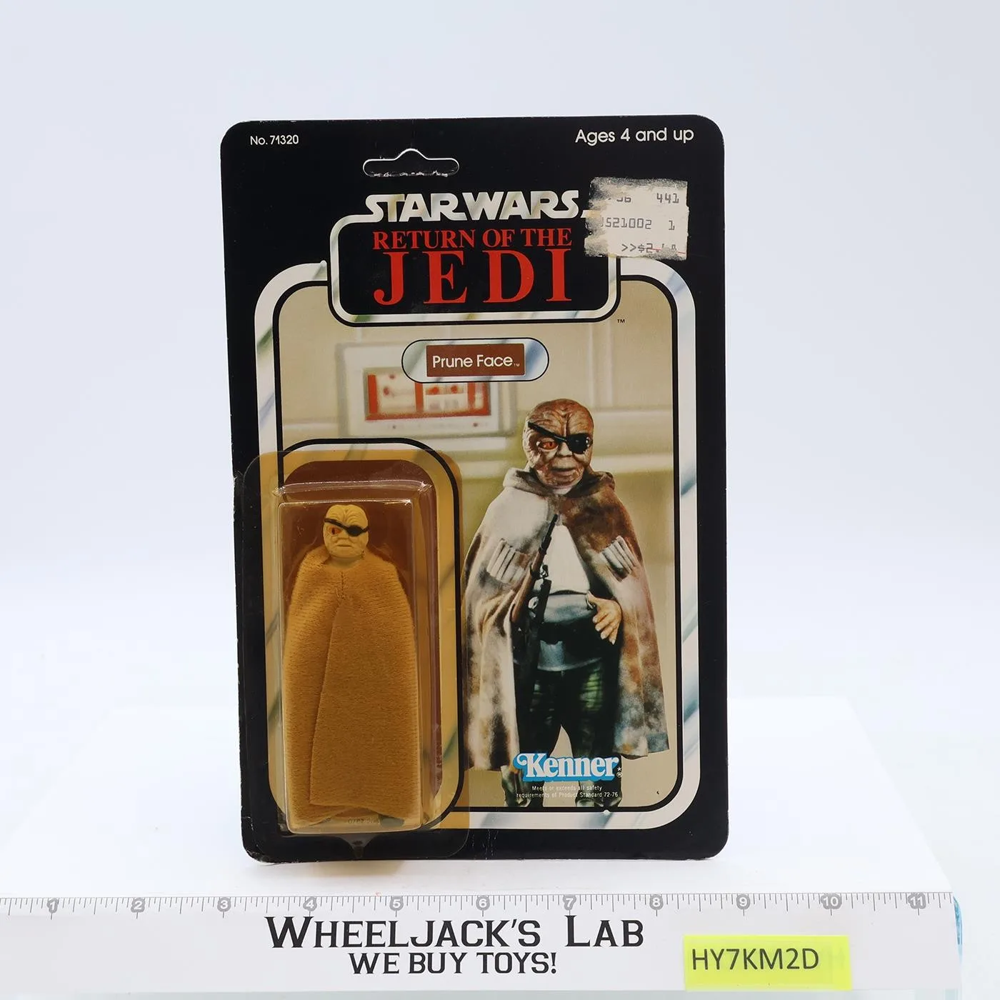 Prune Face 77 Back-A Star Wars ROTJ 1983 Kenner Action Figure NEW MOSC SEALED