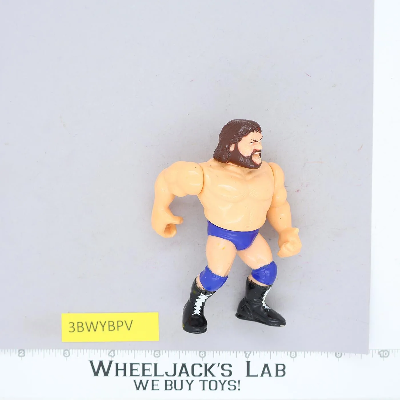 Hacksaw Jim Duggan WWF WWE Hasbro Wrestling 1991 Titan Sports Vintage Figure