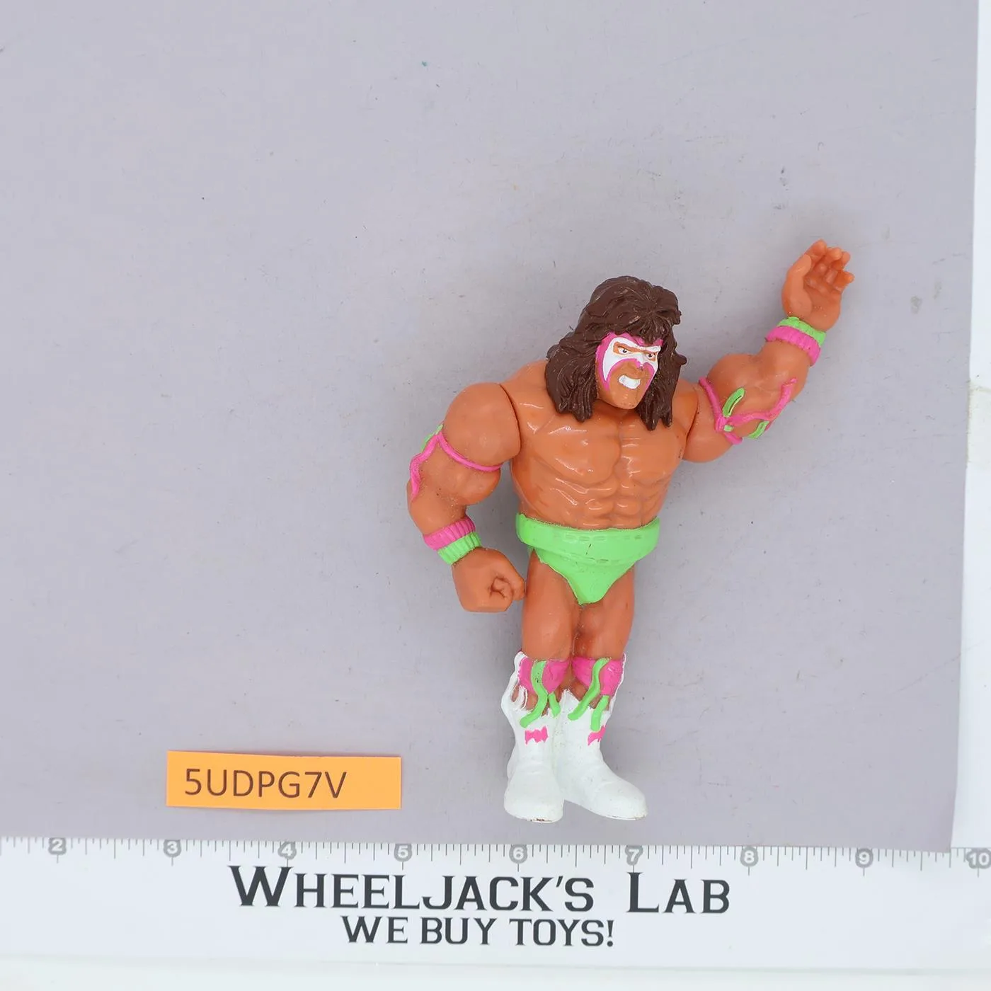 Ultimate Warrior WWE WWF Wrestling 1990 Hasbro Vintage Figure