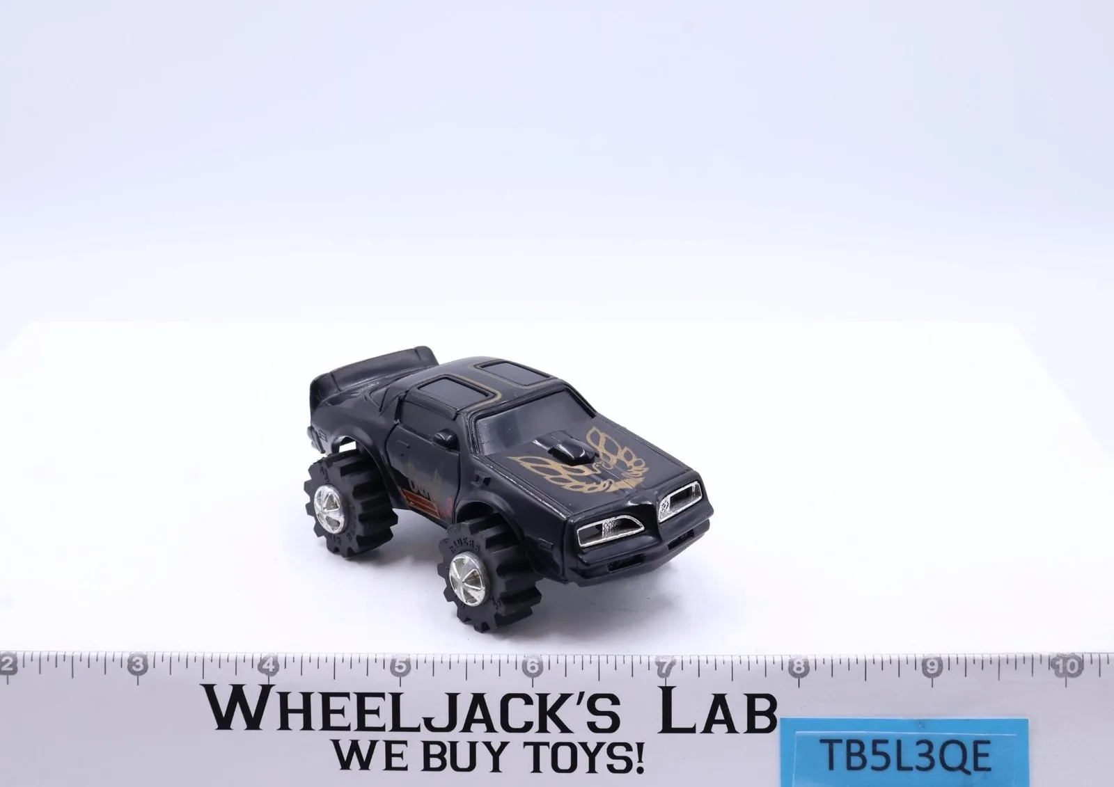 Black Smokey & Bandit Car Rough Riders 4 x 4 LJN STOMPER Schaper 1980s WORKS!