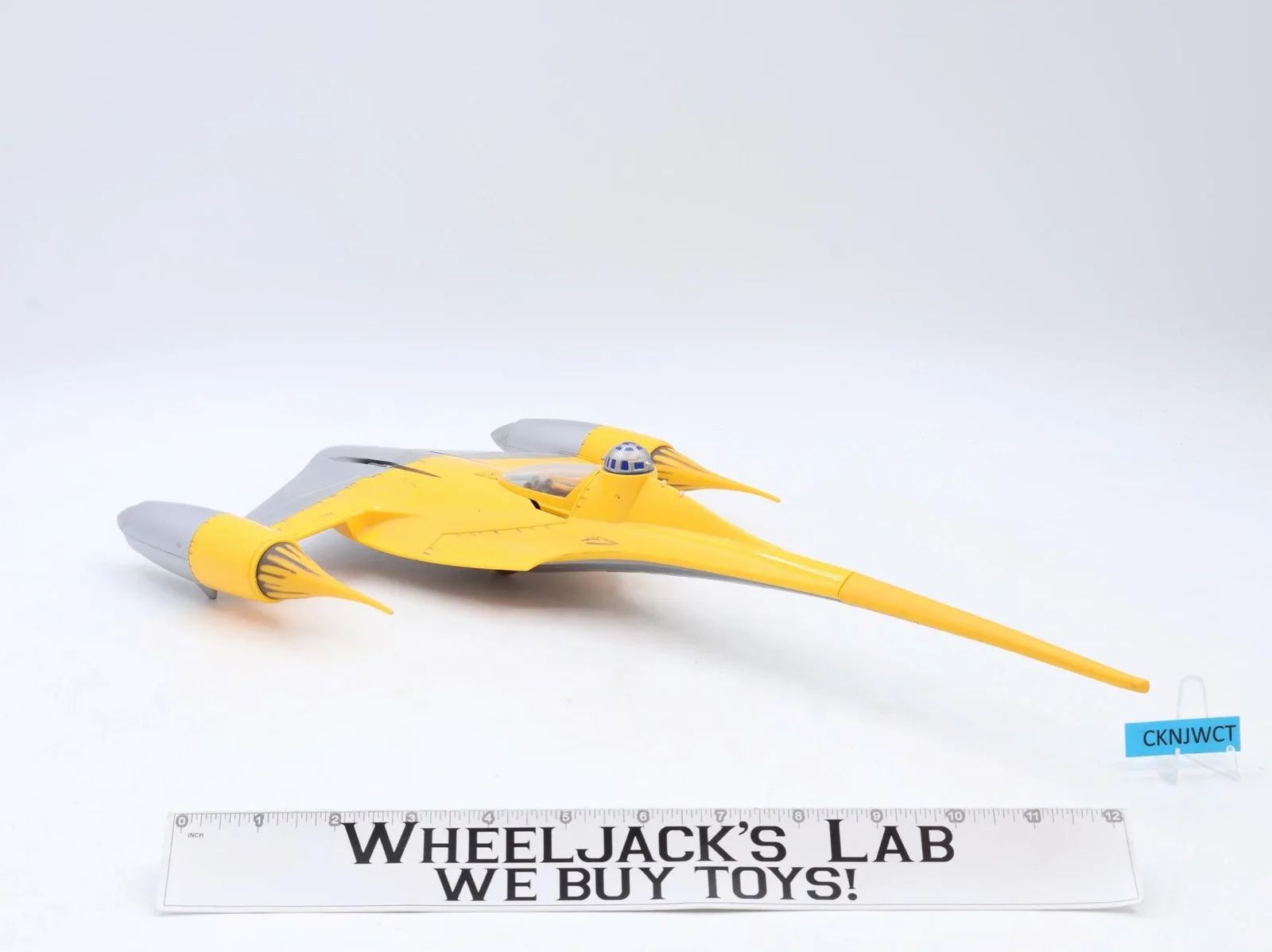 Electronic Naboo Fighter Star Wars Episode 1 1998 Hasbro Action Figure Vehicle