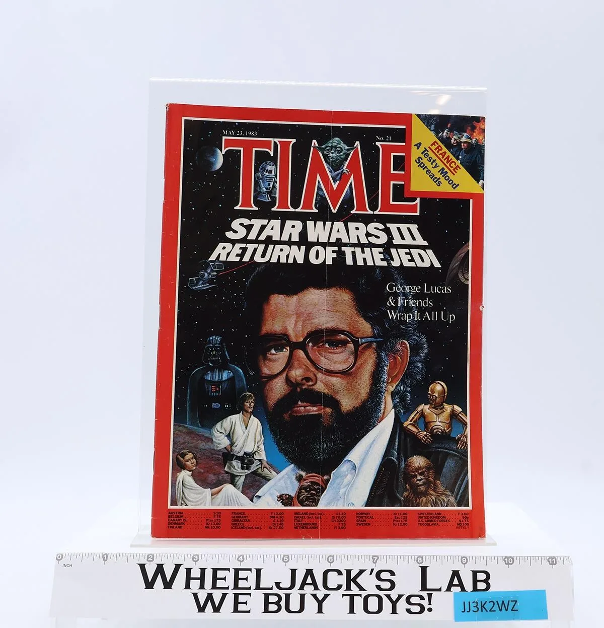 Star Wars III Return of the Jedi May 23 1983 Vintage Time Magazine