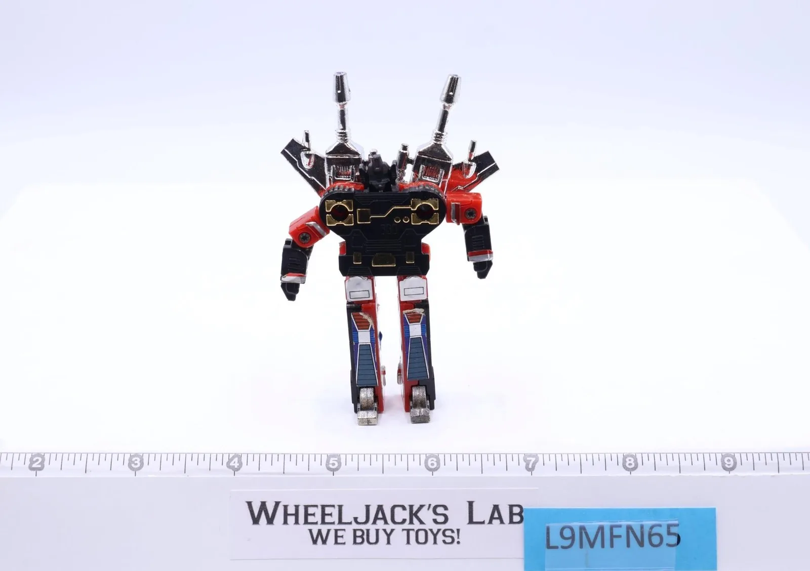 Rumble Cassette SILVER 100% Complete Vintage 1984 G1 Transformers Figure