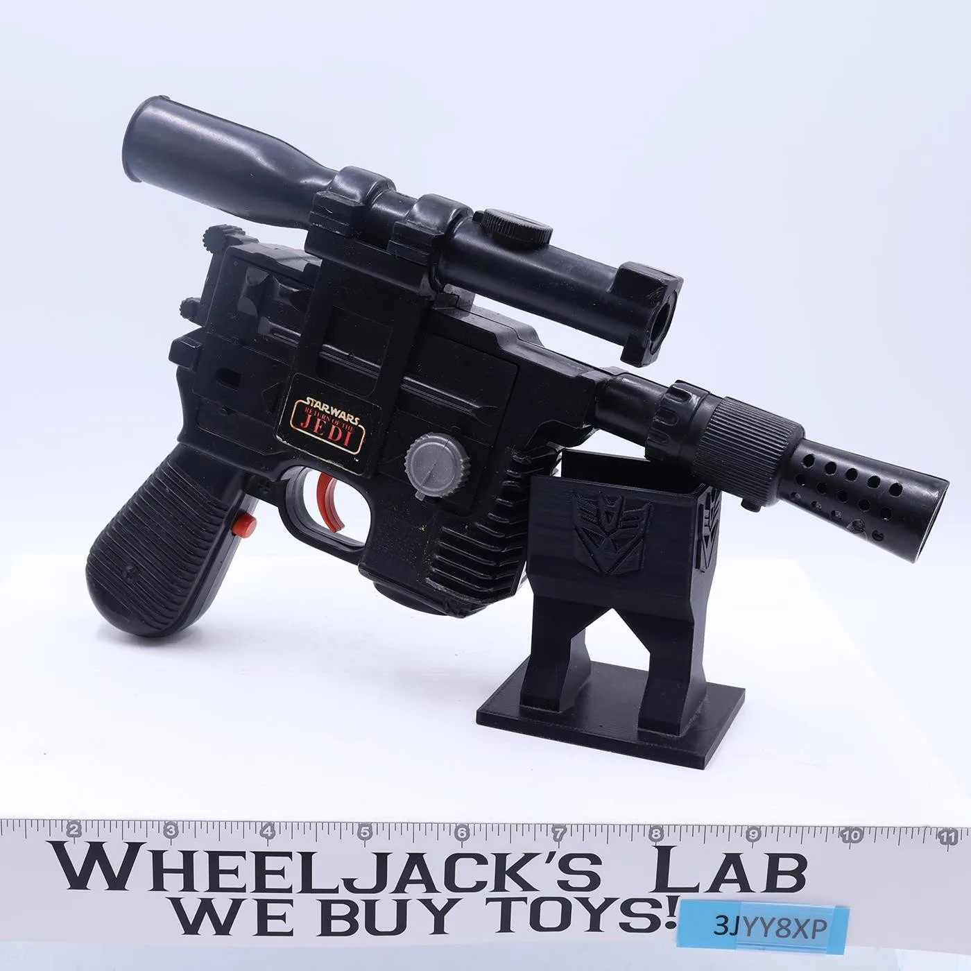 Han Solo Laser Blaster Pistol Star Wars ROTJ 1978 Kenner Vintage