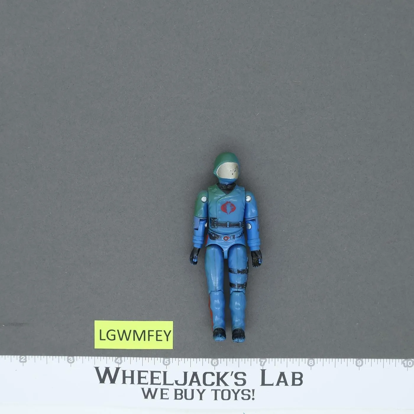 Cobra Commander V1.5 Swivel Arms 1983 G.I. Joe Hasbro Vintage Action Figure