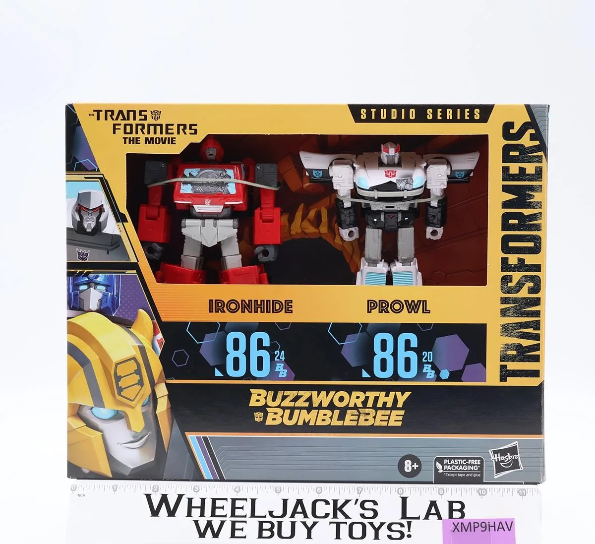 Ironhide & Prowl Transformers Buzzworthy Bumblebee Studio Series Hasbro NEW MISB