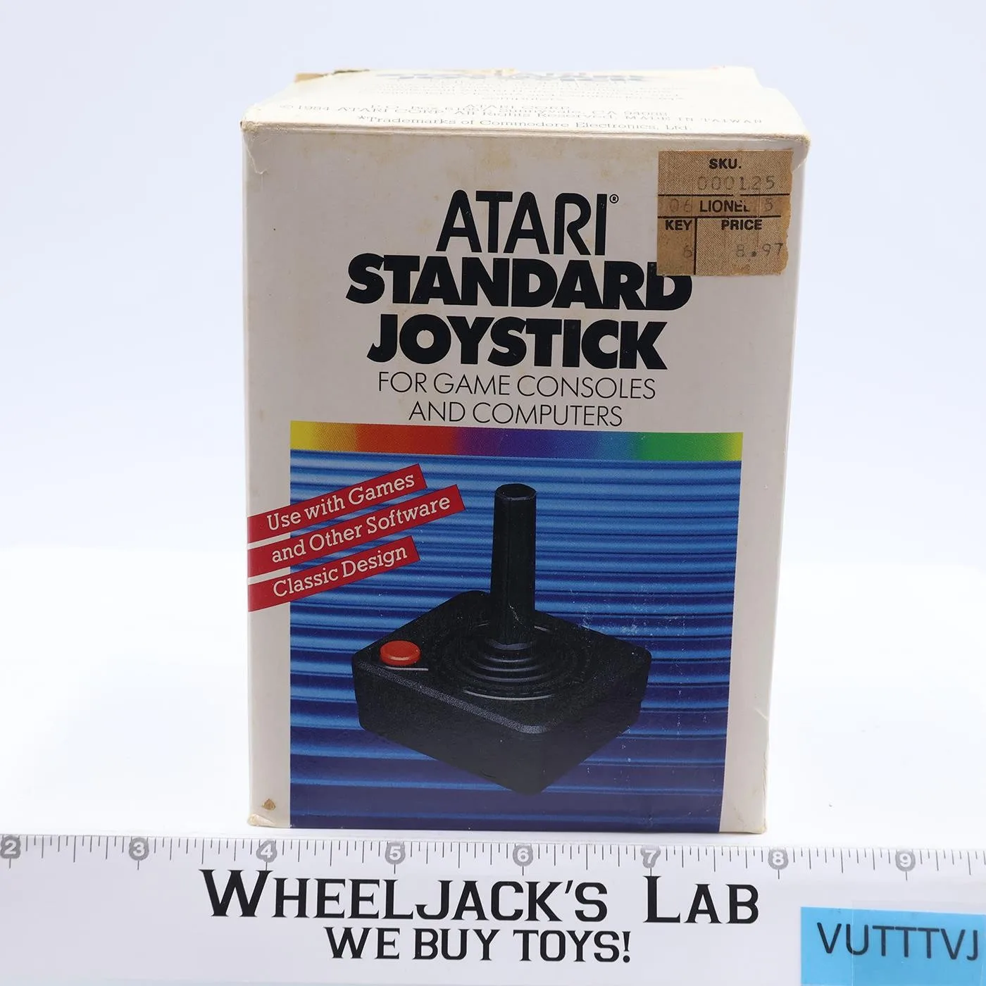 Standard Joystick for Atari 2600 Video Game Accessory 1984 NEW MIB